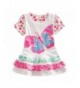 JUXINSU Cotton Short Sleeved Butterfly Clothes