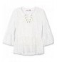 Speechless Girls Front Lace Sleeve