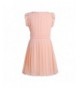 YiZYiF Princess Birthday Pleated Chiffon