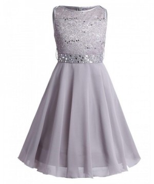 iEFiEL Sequined Princess Pageant Bridesmaid