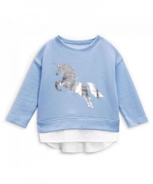 Sweatshirt Toddler Unicorn Crewneck T Shirts