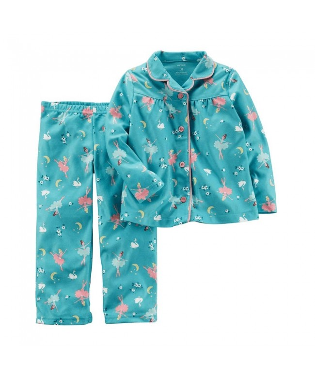 Carters Patterned Button Bottoms Pajama