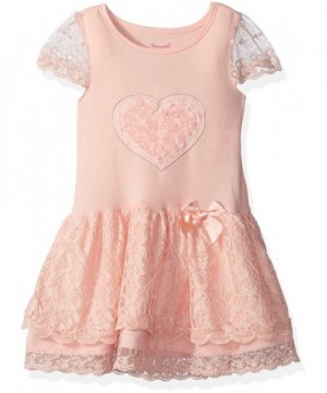 Nannette Girls Gorgeous Applique Bodice