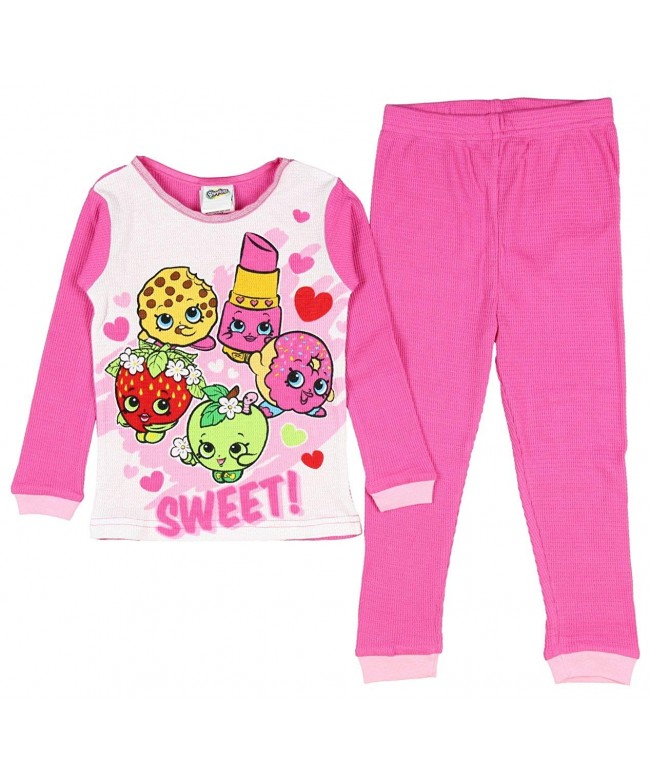 Shopkins Cotton Thermal Pajamas Underwear