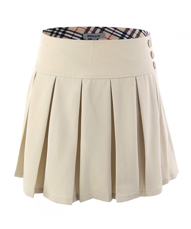 Bienzoe Stretchy Pleated Adjustable Uniforms