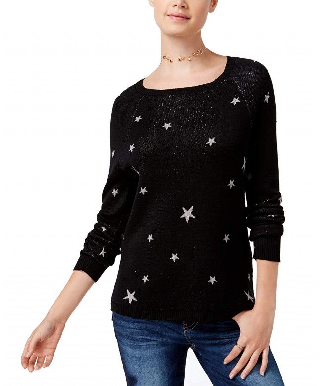 Ultra Flirt Juniors Star Print Sweater