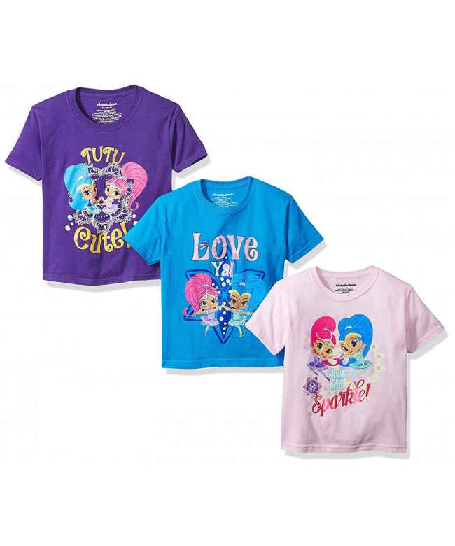 Nickelodeon Girls 3 Pack Sleeve T Shirt