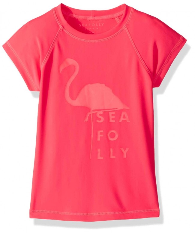 Seafolly Girls Rash Guard Swimsuit