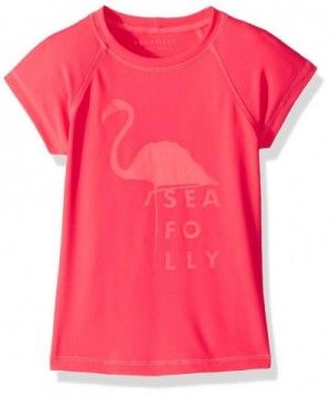 Seafolly Girls Rash Guard Swimsuit