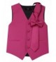 Brand Tuxedo Zipper Bow Tie Fuschia