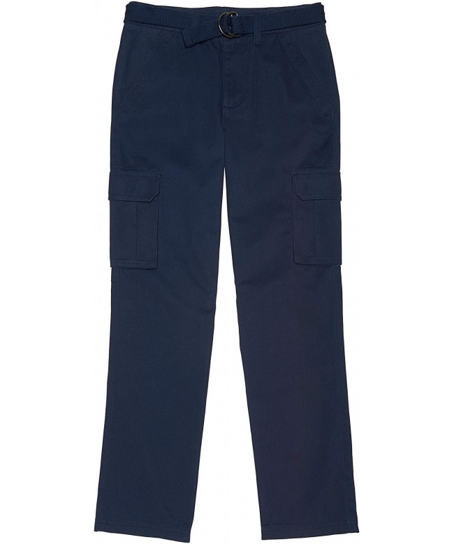 School Uniform Boys Belted Cargo Pants - Navy - CP17AAG2Z2I