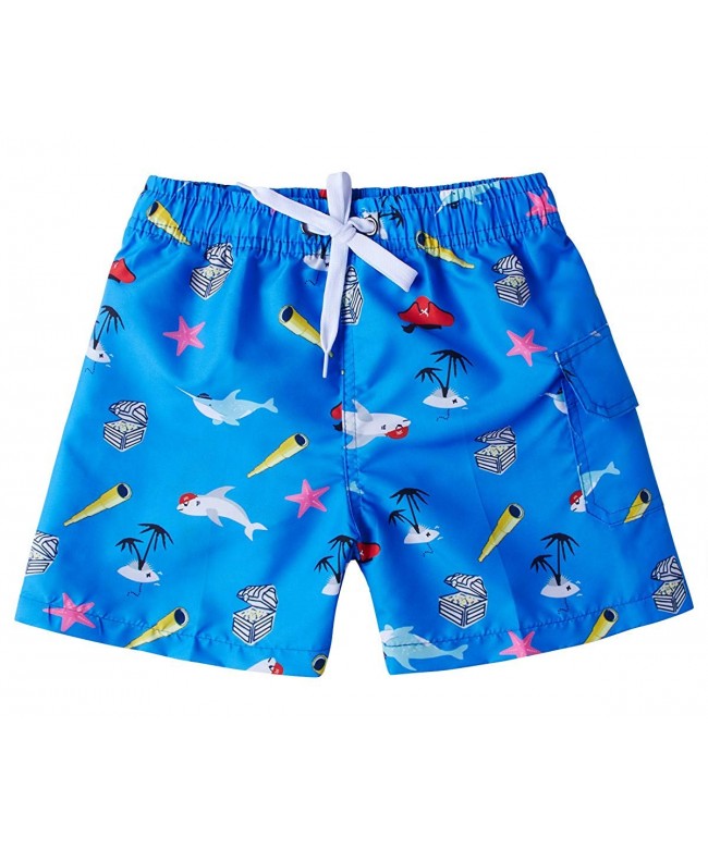 Funnycokid Beach Board Shorts Trunks