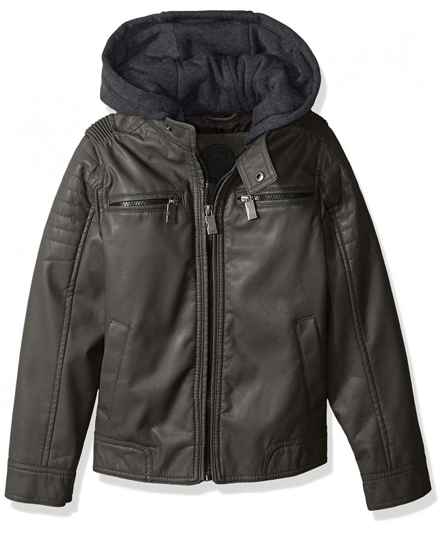 Urban Republic Leather Quilted Sleeves