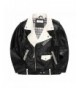 LJYH Fashion Leather Teenagers Outerwear
