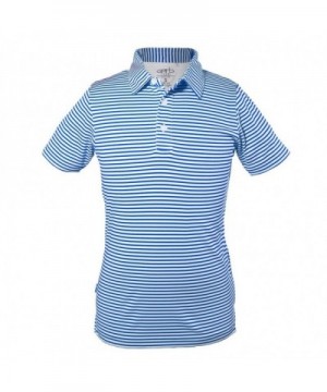 Carson Junior Striped Royal Performance