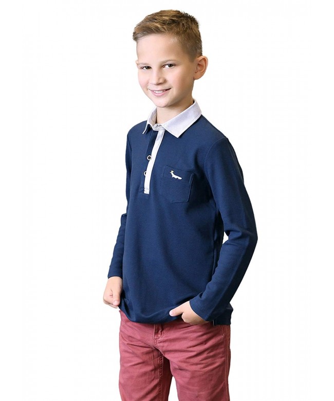 Boys 100 Pima Cotton Polo