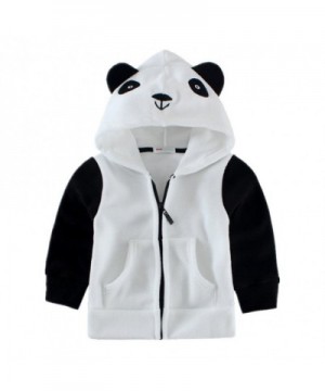 LittleSpring Fleece Hooded Jacket Animal