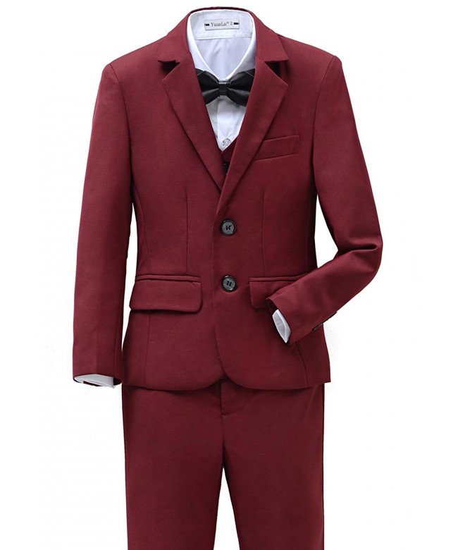 Yanlu Suits Piece 2T 14 Burgundy