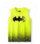 Fashion Batman Yellow Sleeveless Muscle