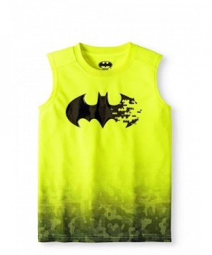 Fashion Batman Yellow Sleeveless Muscle