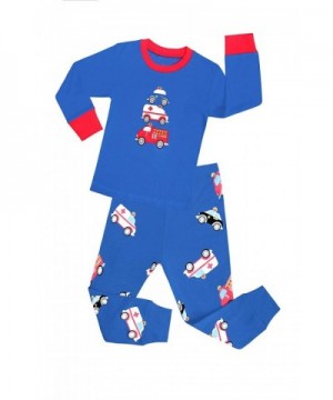 SMHONG Cartoon Motorcycle Pajamas Sleepwear