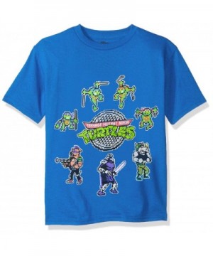 Nickelodeon T Shirtnage Turtles Pixelated Characters