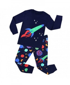 TinaLuLing Rockets Pajamas Children Sleepwear