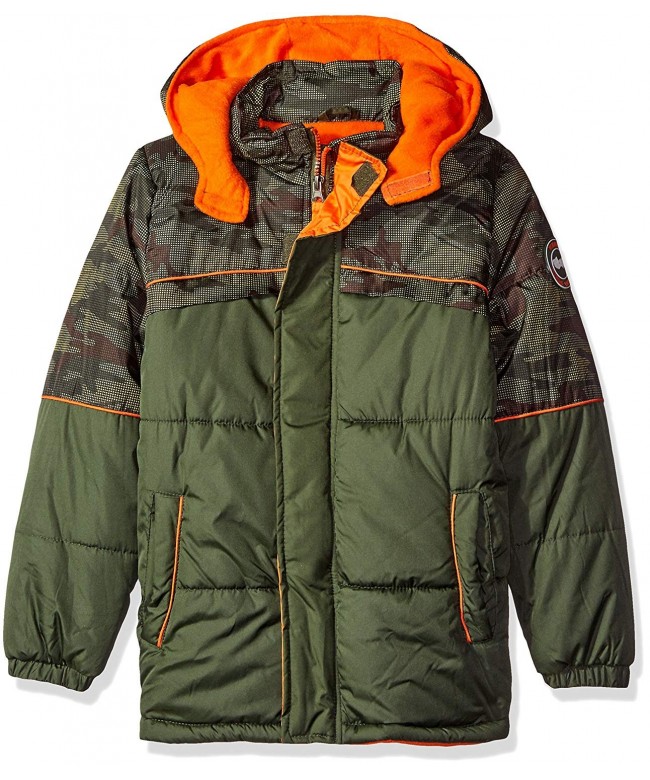 iXtreme Boys Camo Grid Puffer