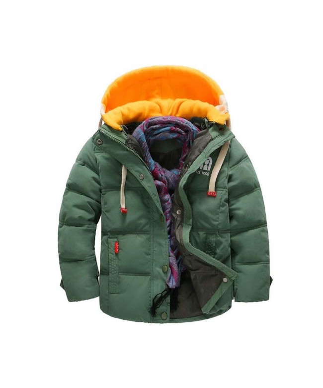 OCHENTA Hooded Winter Quilted Puffer