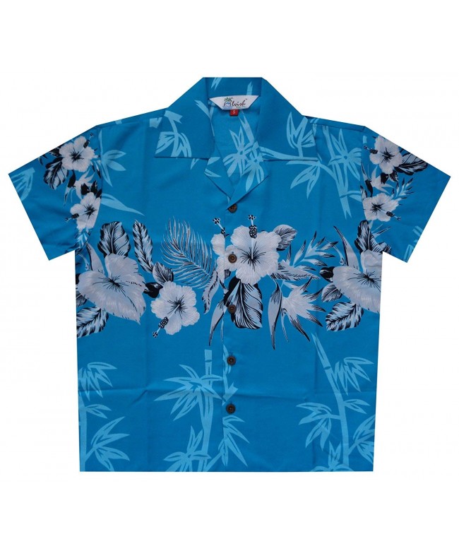 Hawaiian Shirts Bamboo Sleeve Holiday