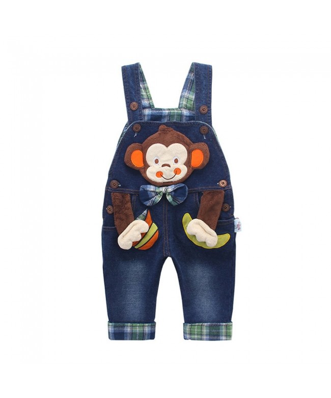 Kidscool Little Cotton Cartoon Overalls