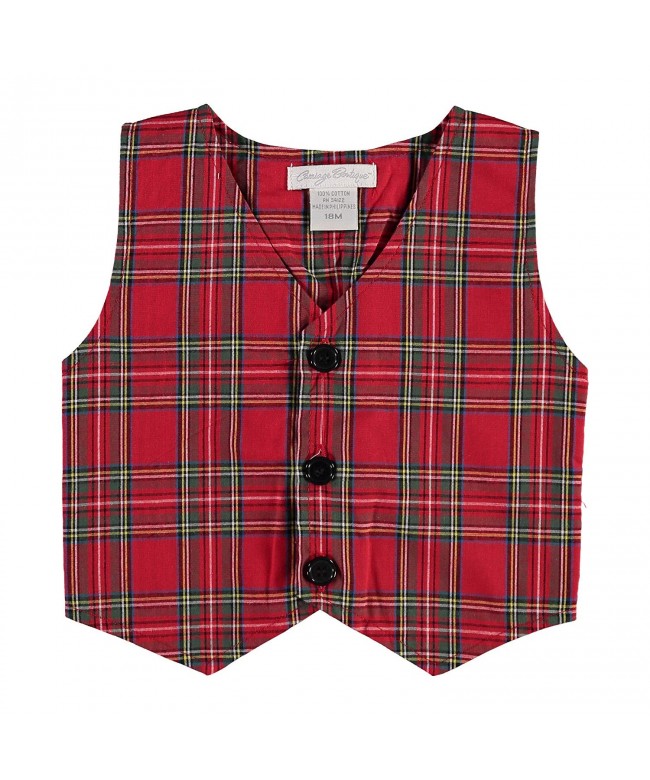 Carriage Boutique Boys Plaid Party