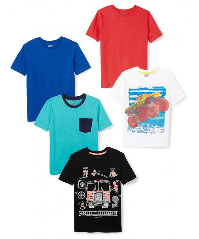 Spotted Zebra 5 Pack Short Sleeve T Shirts
