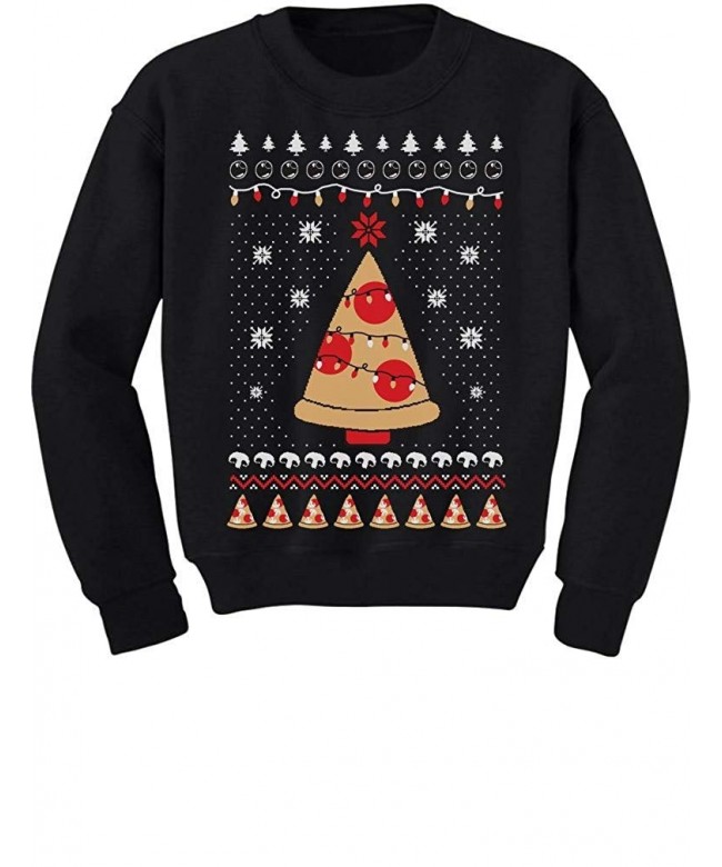 Tstars Pizza Christmas Sweater Sweatshirt