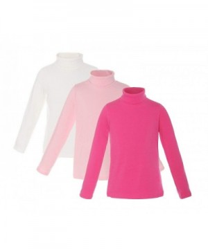 ReliBeauty Cotton Turtleneck Sleeve T Shirt