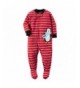 Carters Striped Penguin Fleece Sleeper
