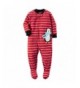 Carters Striped Penguin Fleece Sleeper