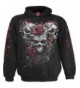 Spiral Boys Skulls Roses Hoody