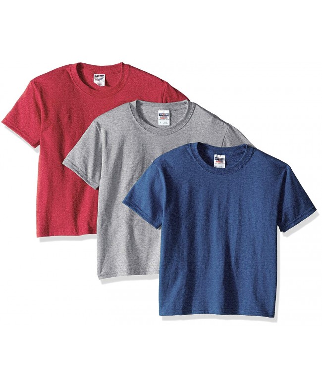 Jerzees Youth 3 Pack Crew Shirt