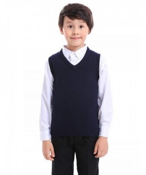 Fashion Boys' Sweater Vests Wholesale