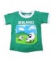 Green White Traditional Ireland T Shirt