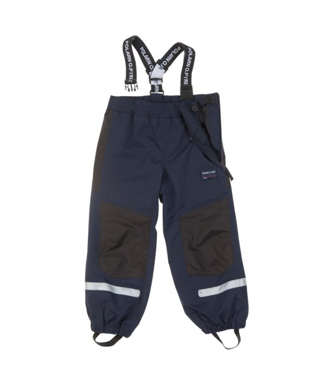 Waterproof Suspender Shell Pants (2-6YRS) - Dark Sapphire - CI12BUVJ14P