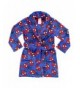 Plush Sleep Kids Superhero Bathrobe