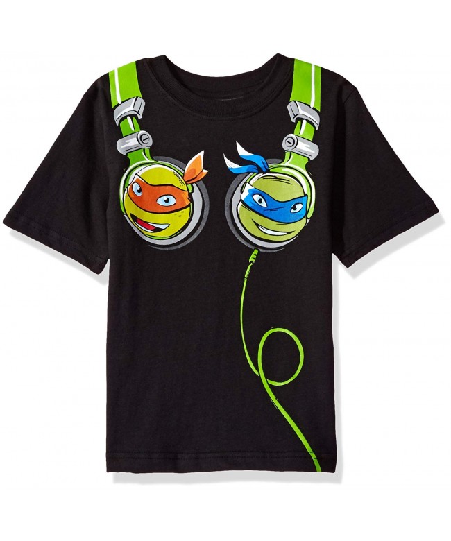 Nickelodeon Teenage Headphones Shoulder T Shirt