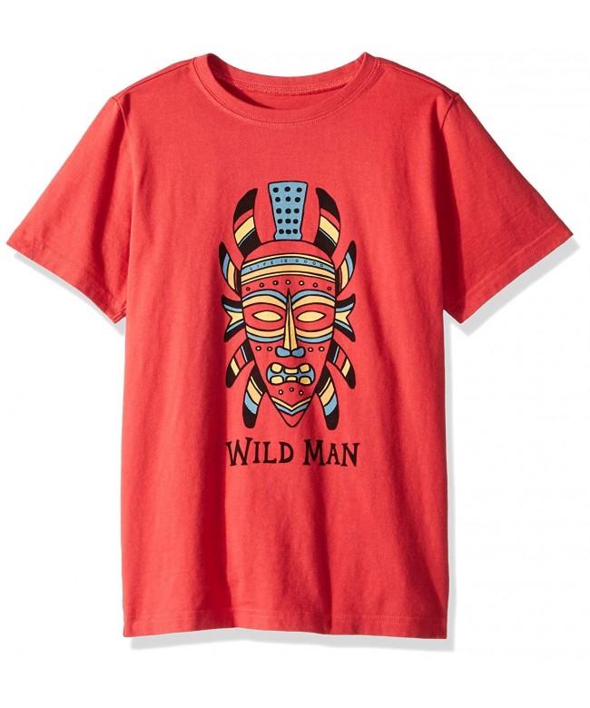 Boys Crusher Wild Man Mask - Americana Red - CU185053I48