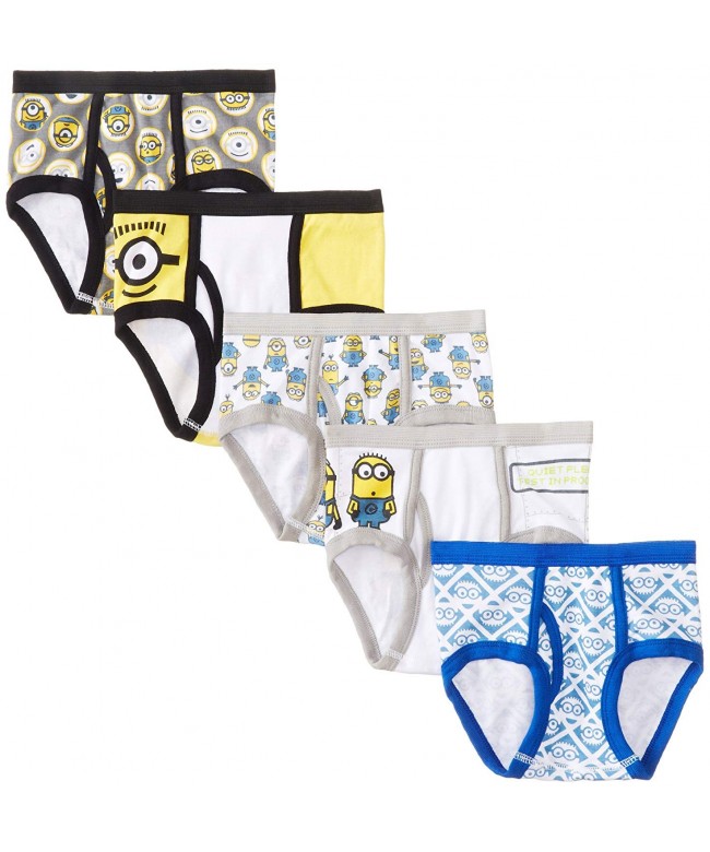 Despicable Me - Minions Boys Underwear - Briefs - 5 Count