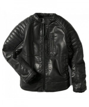 LJYH Leather Jacket Childrens Motorcycle