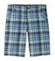 Carters Boys Plaid Flat Front Shorts