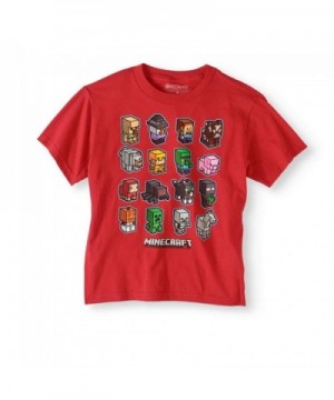 Mojang Minecraft Sleeve Graphic T Shirt