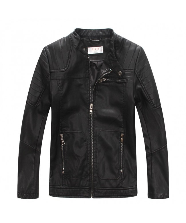 LJYH Leather Jacket Outerwear Biker